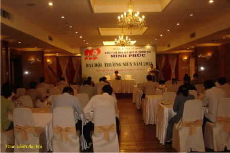 Đại hội cổ đông năm 2011 - Công Ty Cổ Phần Tập Đoàn Bao Bì Sài Gòn
